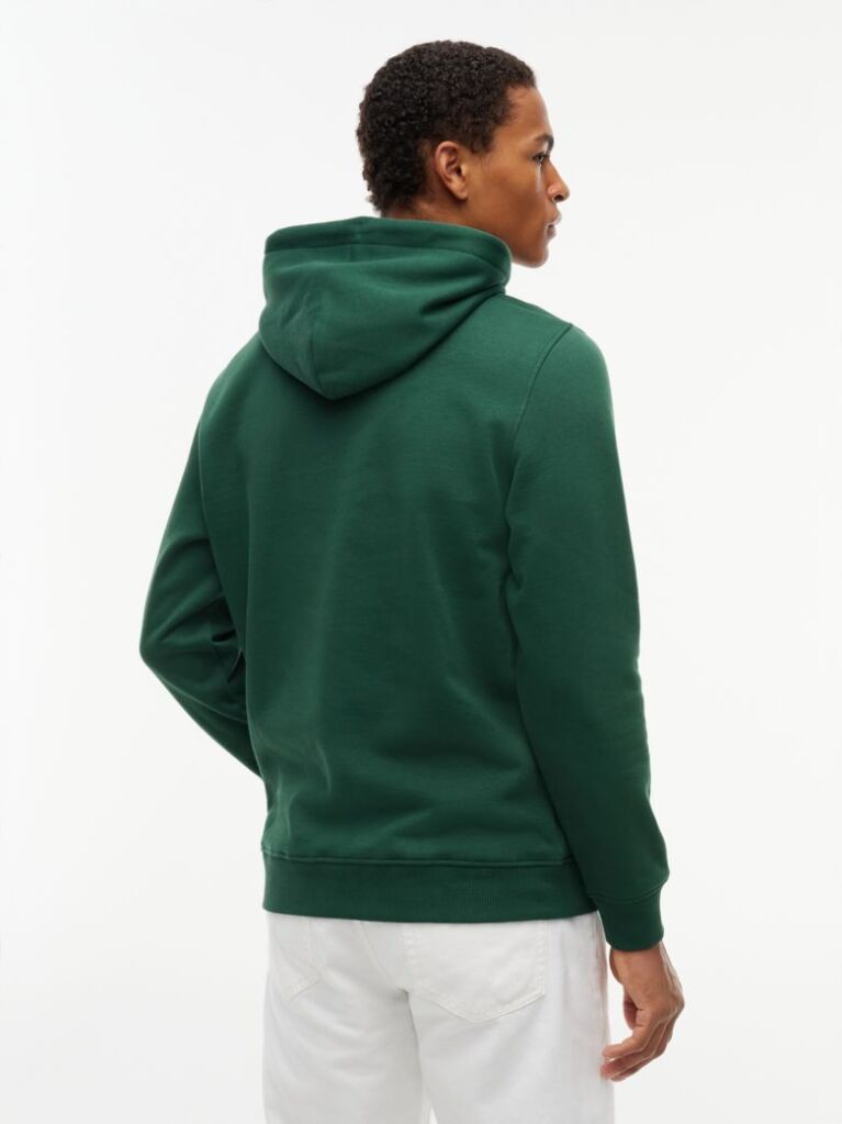 Verde Hanorac Regular Cu Logo  Barbati