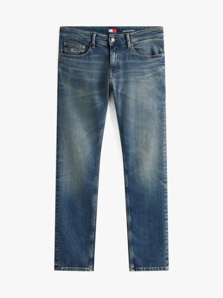 Denim Jeansi Scanton Slim Cu Efect De Uzura  Barbati