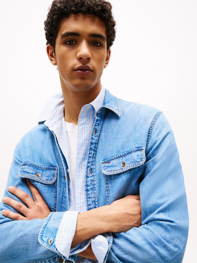 Denim Regular Denim Shirt Extended  Men