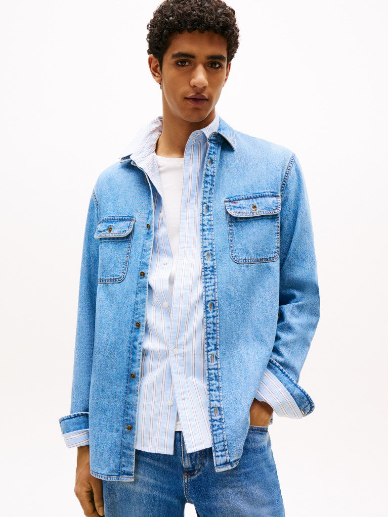 Denim Regular Denim Shirt Extended  Men