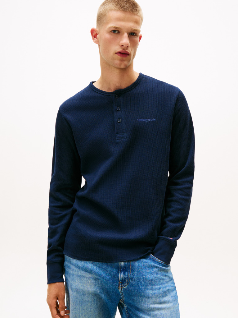 Blue T-Shirt Slim  Barbati