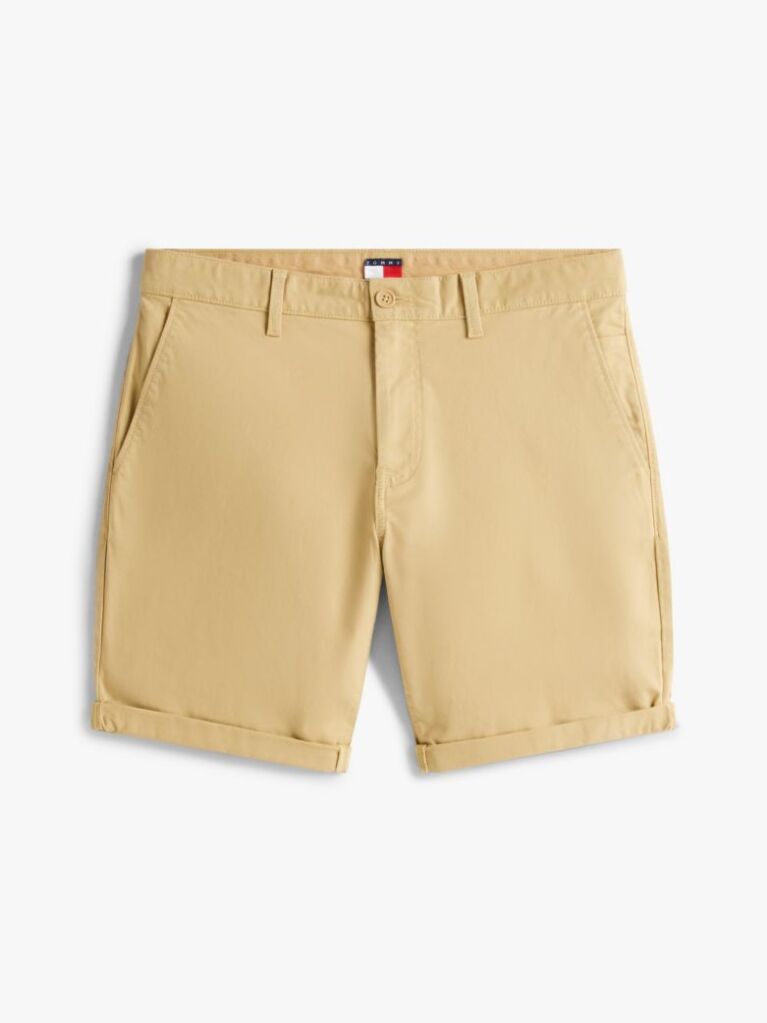 Beige Scanton Slim Chino Shorts  Men