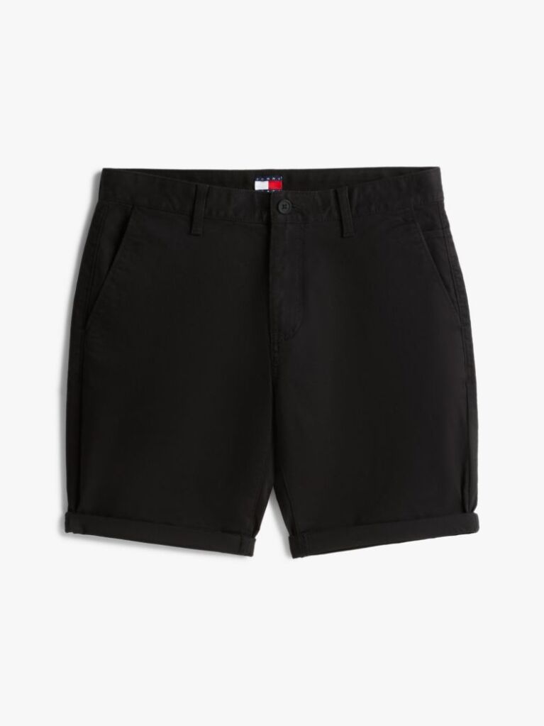 Black Scanton Slim Chino Shorts  Men