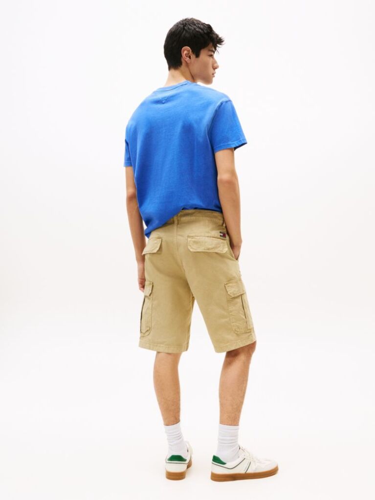 Bej Pantaloni Scurti Cargo Drepte Otis  Barbati