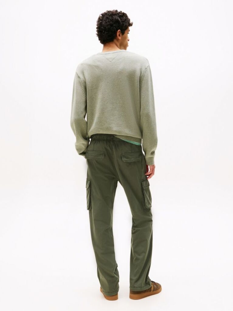 Verde Pantaloni Jogger Otis Regular Cu Buzunare Cargo  Barbati