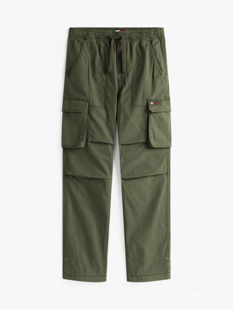 Verde Pantaloni Jogger Otis Regular Cu Buzunare Cargo  Barbati