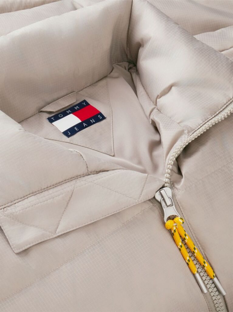 Brown Water Repellent Ripstop Alaska Puffer Jacket  Men