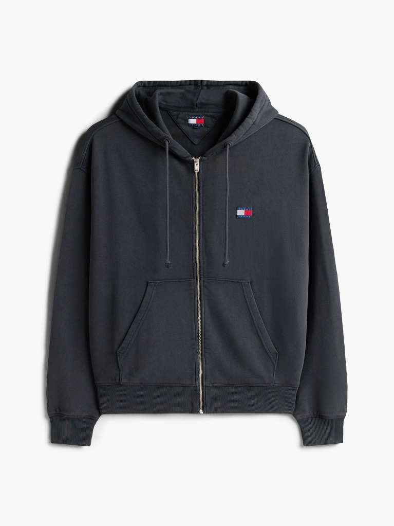 Negru 90S New Classics Hanorac Cu Logo  Barbati