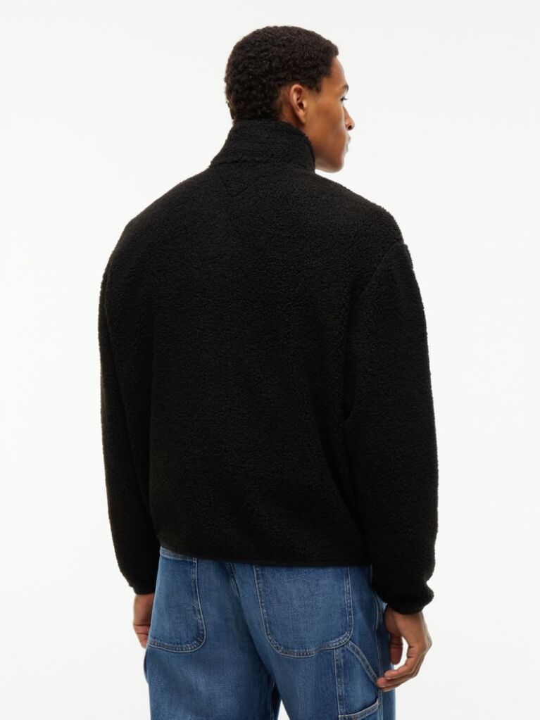 Black Badge Teddy Relaxed Zip-Thru Sweatshirt  Men