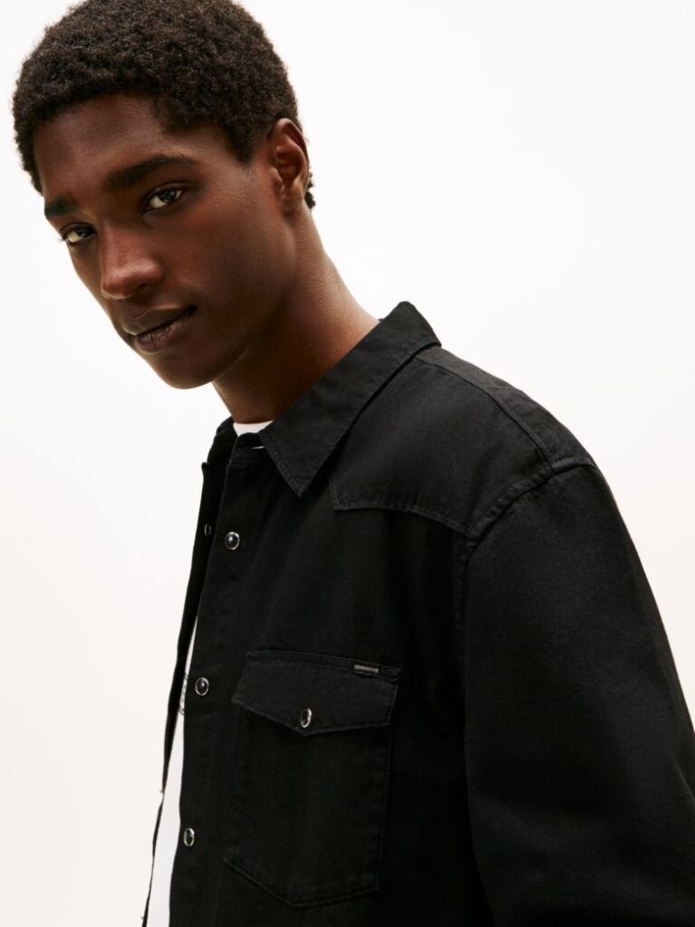 Denim Western Shirt  Men