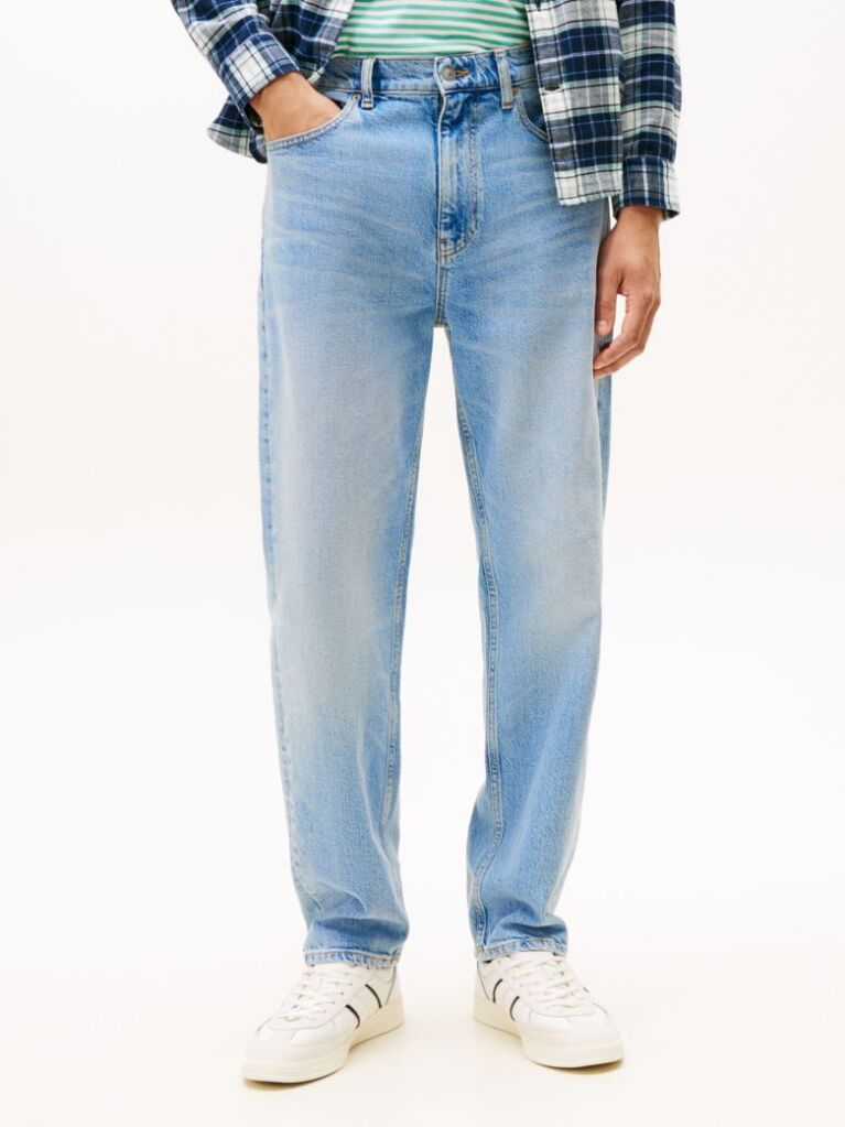Denim Blugi Sonny Faded Cu Croiala Drepta Tapered  Barbati