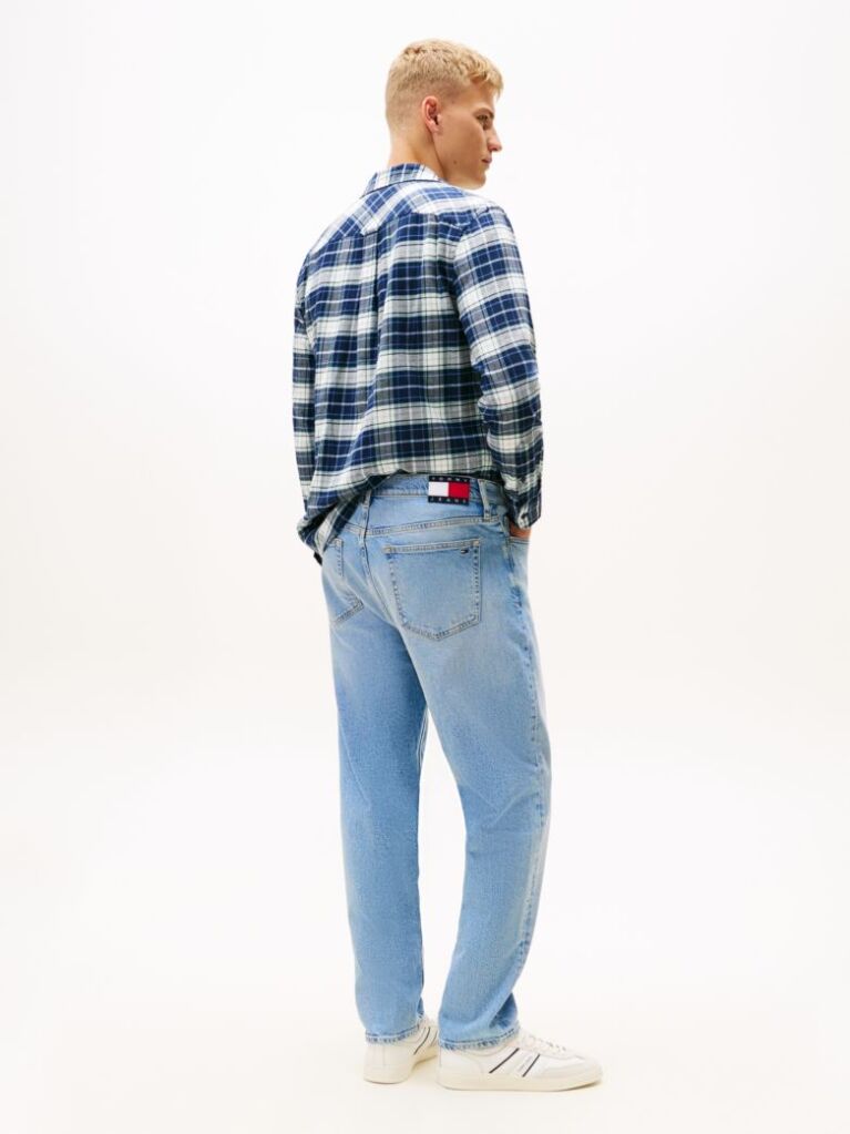 Denim Blugi Sonny Faded Cu Croiala Drepta Tapered  Barbati