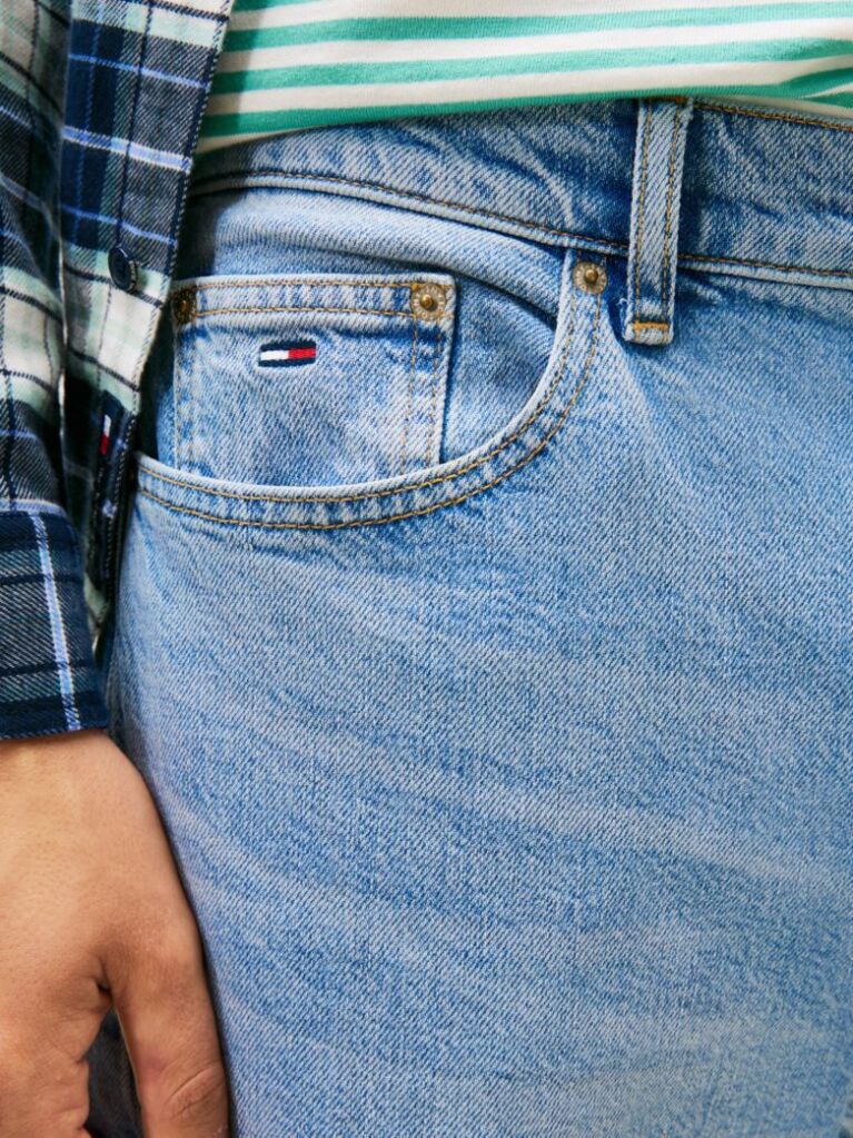 Denim Blugi Sonny Faded Cu Croiala Drepta Tapered  Barbati