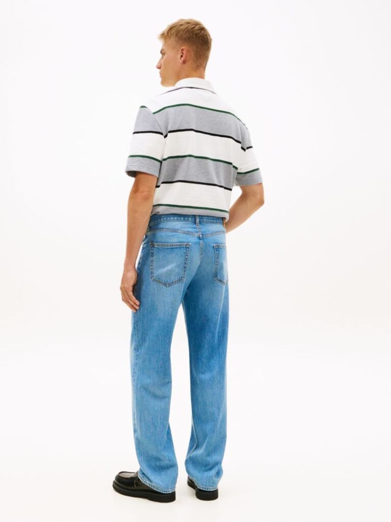 Denim Blugi Jaimie Relaxed Cu Picior Drept  Barbati