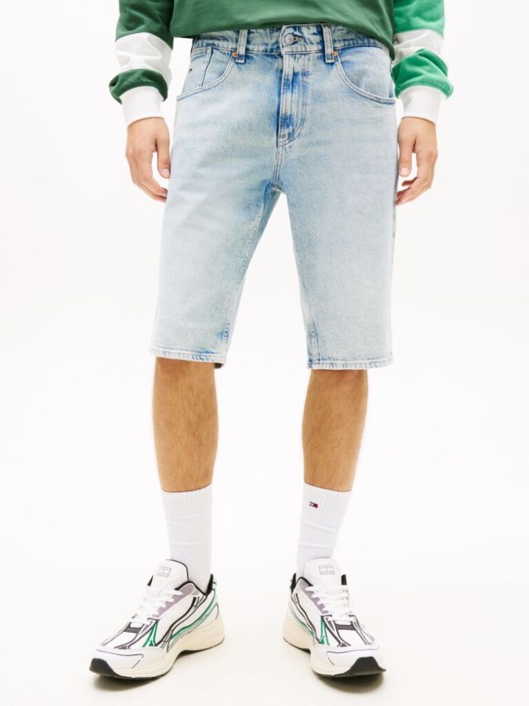 Denim Ronnie Denim Pantaloni Scurti Slim Cu Cinci Buzunare  Barbati