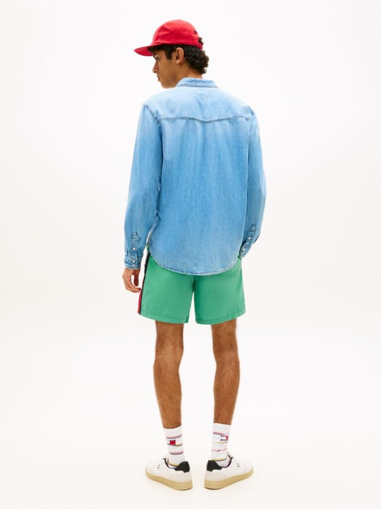 Denim Regular Fit Western Denim Shirt  Men