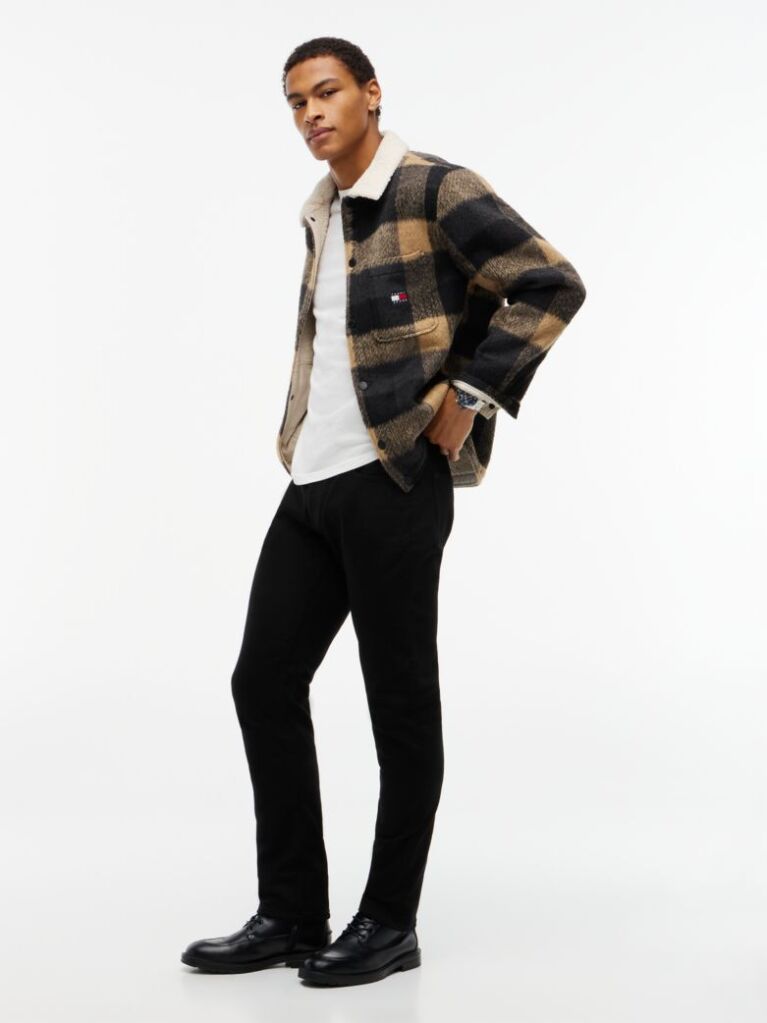Denim Scanton Slim Black Jeans  Men