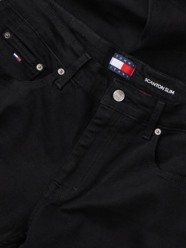 Denim Scanton Slim Black Jeans  Men