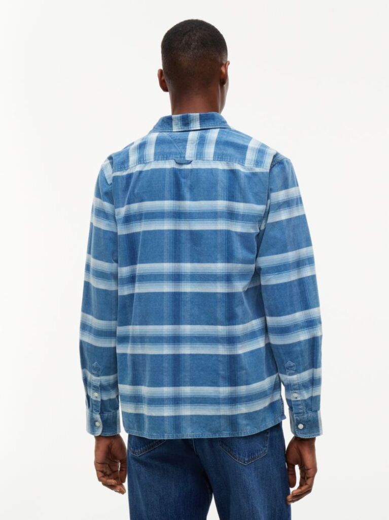 Multi Regular Fit Pattern Dobby Corduroy Shirt  Men