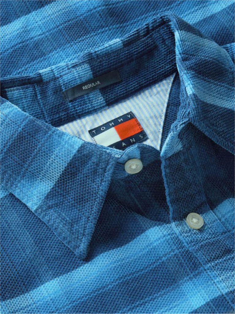 Multi Regular Fit Pattern Dobby Corduroy Shirt  Men