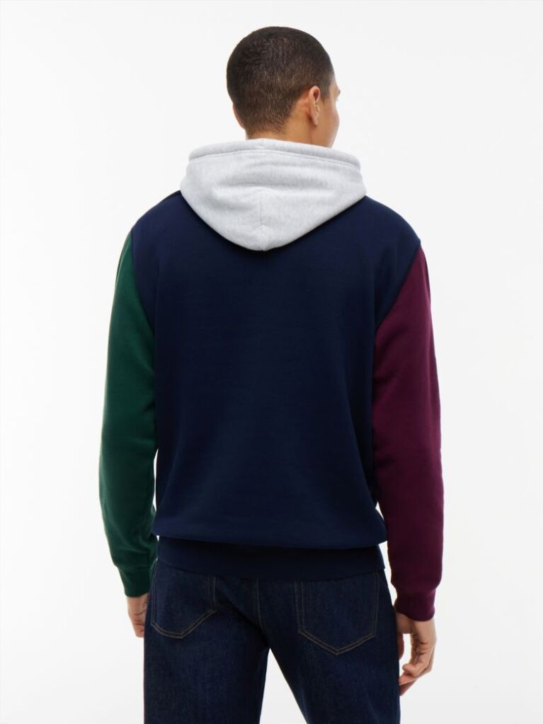 Multi ToHanorac Cu Fleece Steag Si Blocuri De Culori  Barbati
