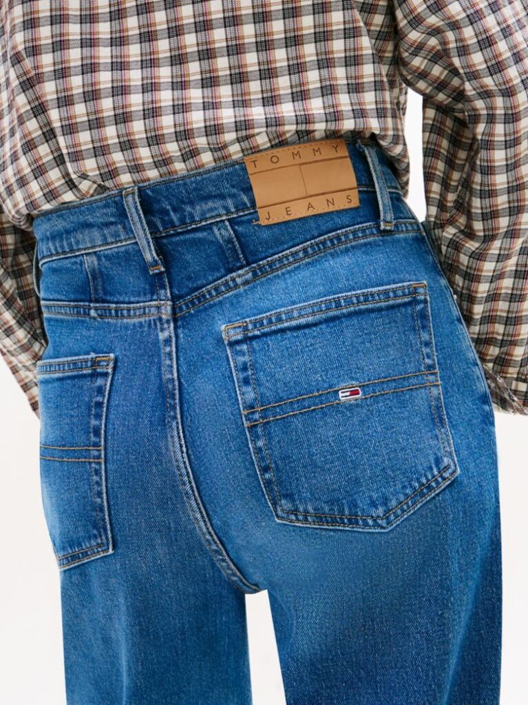 Denim Jeans Mom Ultra High Rise  Femei