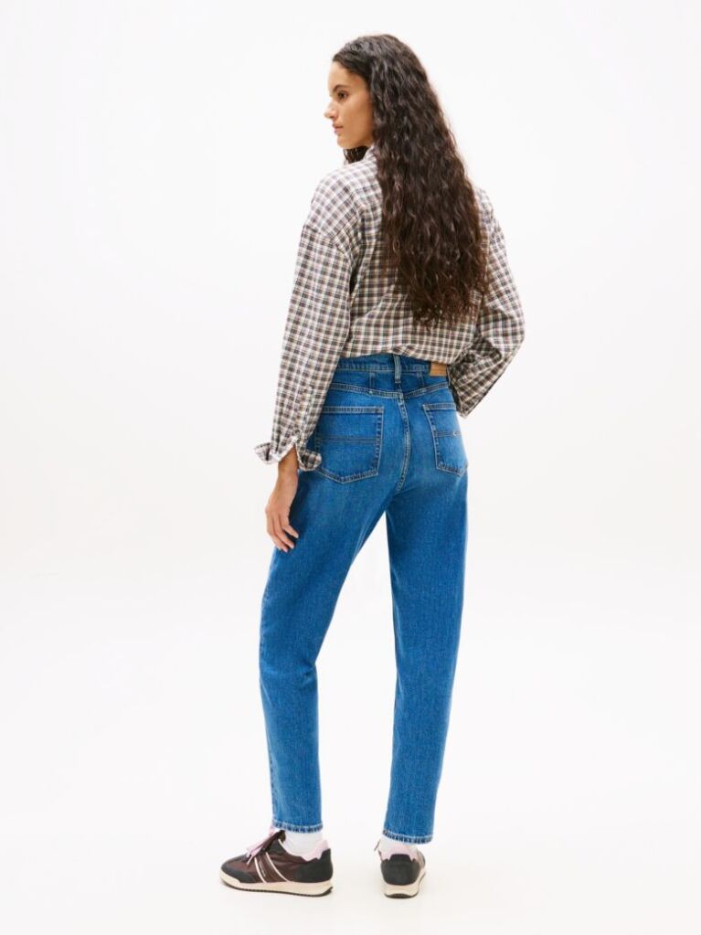 Denim Jeans Mom Ultra High Rise  Femei