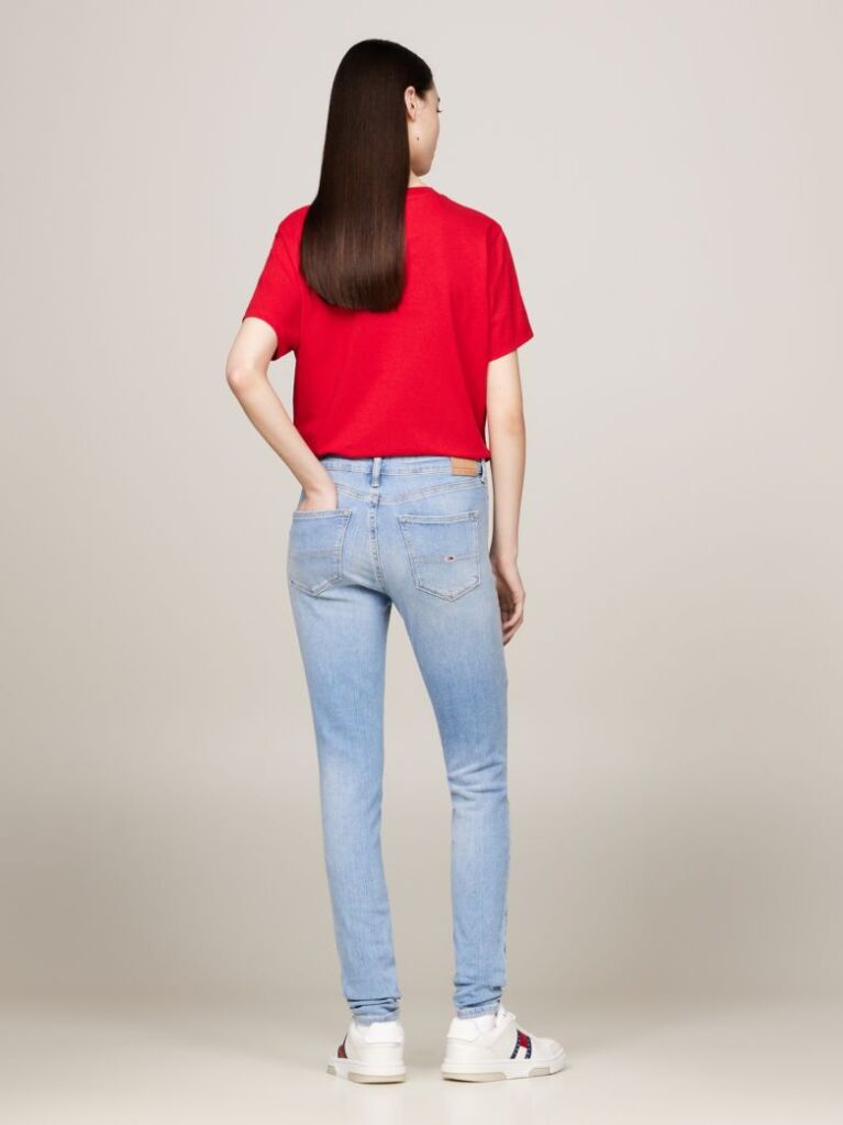 Denim Nora Faded Skinny Mid Rise Jeans  Women