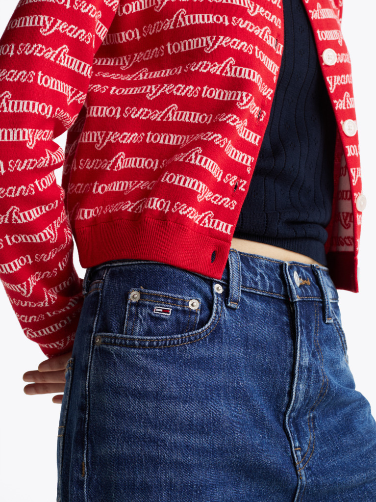 Denim Faded High Rise Slim Straight Jeans  Women