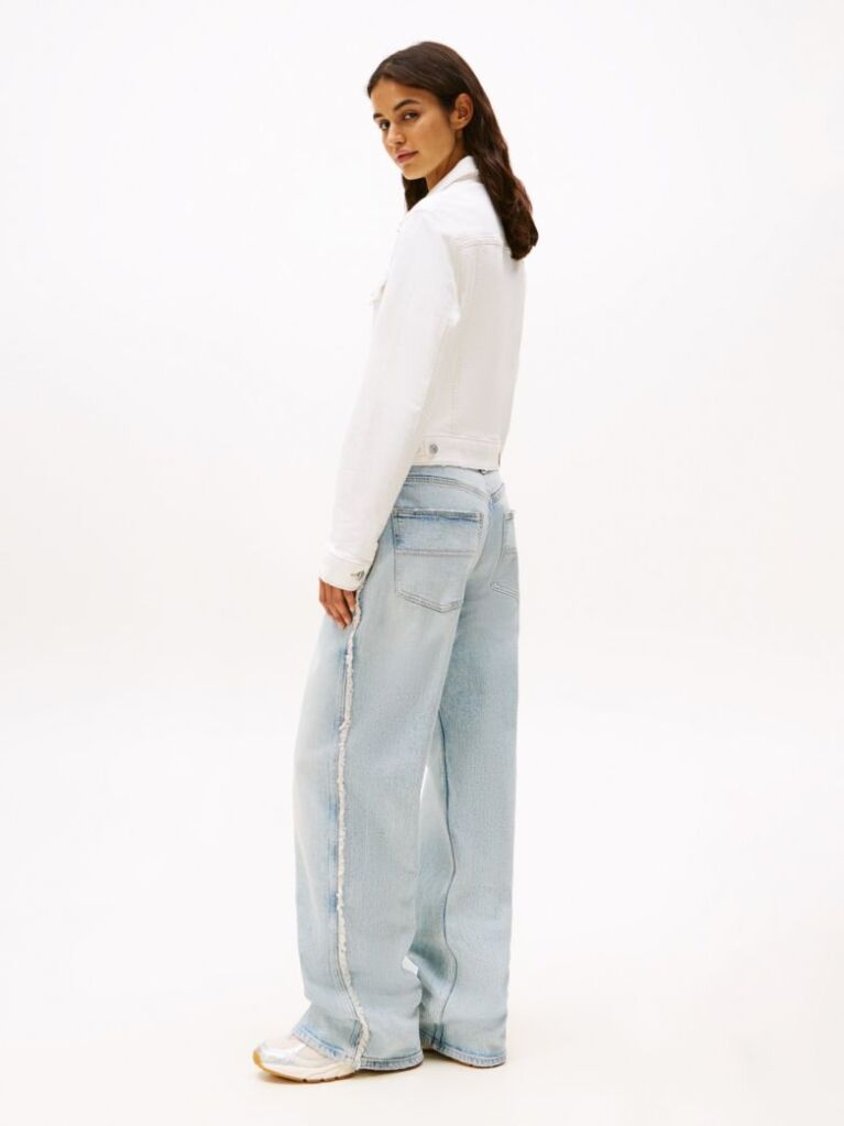 Denim Jacheta De Tip Trucker Din Jeansi Cu Croiala Regulata  Femei