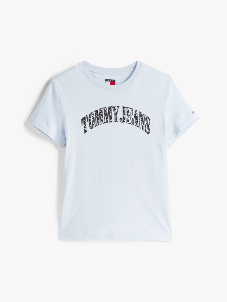Blue Tricou Cu Logo Floral  Femei