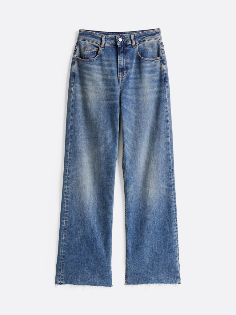 Denim Jeans Relaxati Cu Talie Medie Mia  Femei