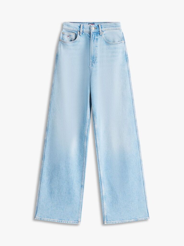 Denim Jeansi Claire Cu Talie Inalta Si Croiala Larga  Femei