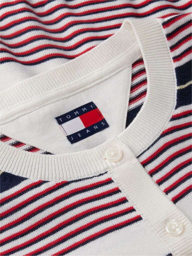 Multi Cardigan Cu Croiala Slim Guler Clasic Si Steag Brodat  Femei
