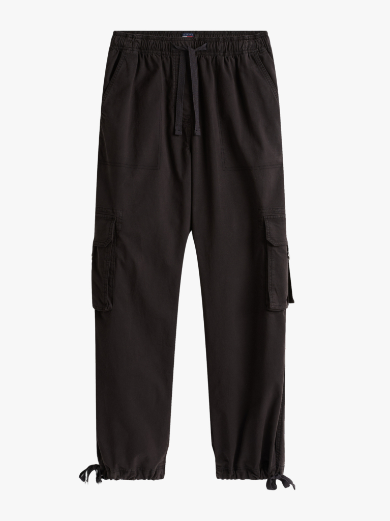 Negru Pantaloni Cargo Largi  Femei