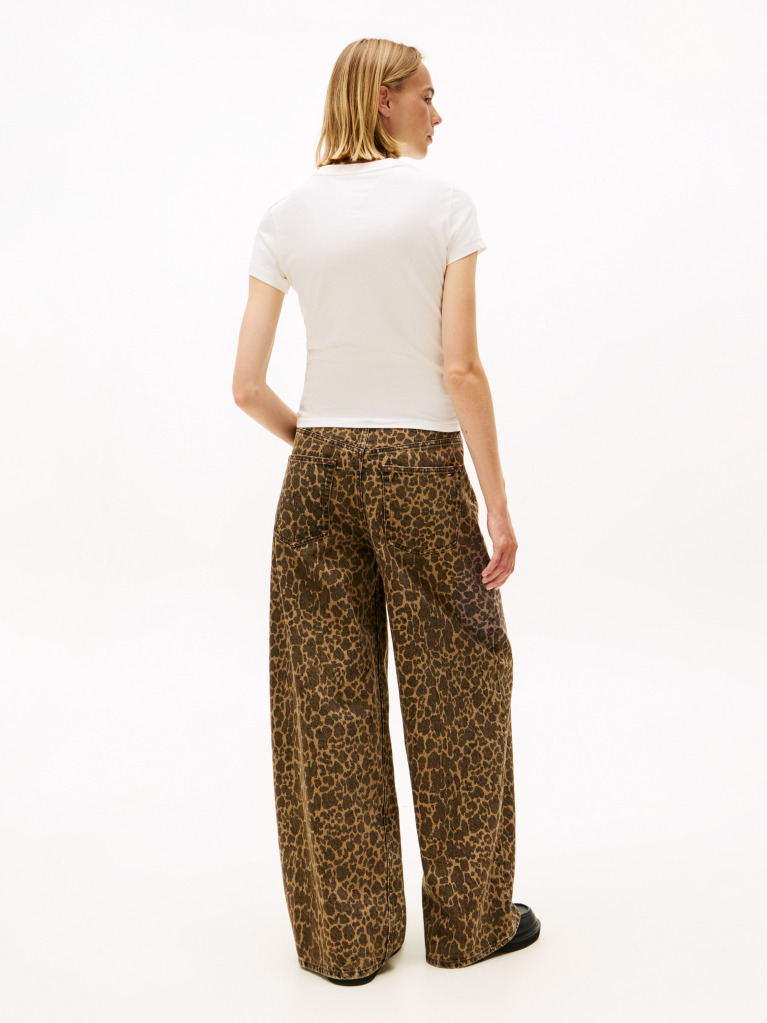 Alb Tricou Slim Bling Linear  Femei