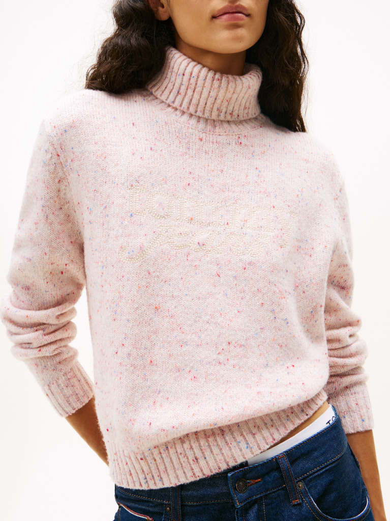 White Turtleneck Sweater  Women