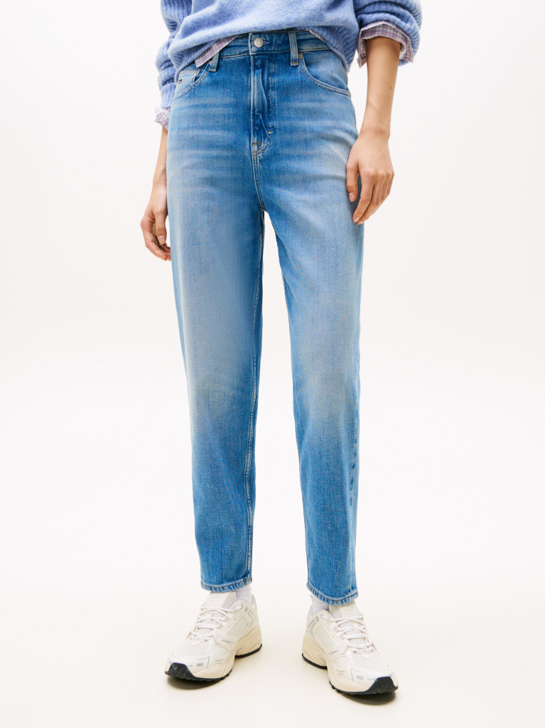 Denim Blugi Mom Tapered  Femei