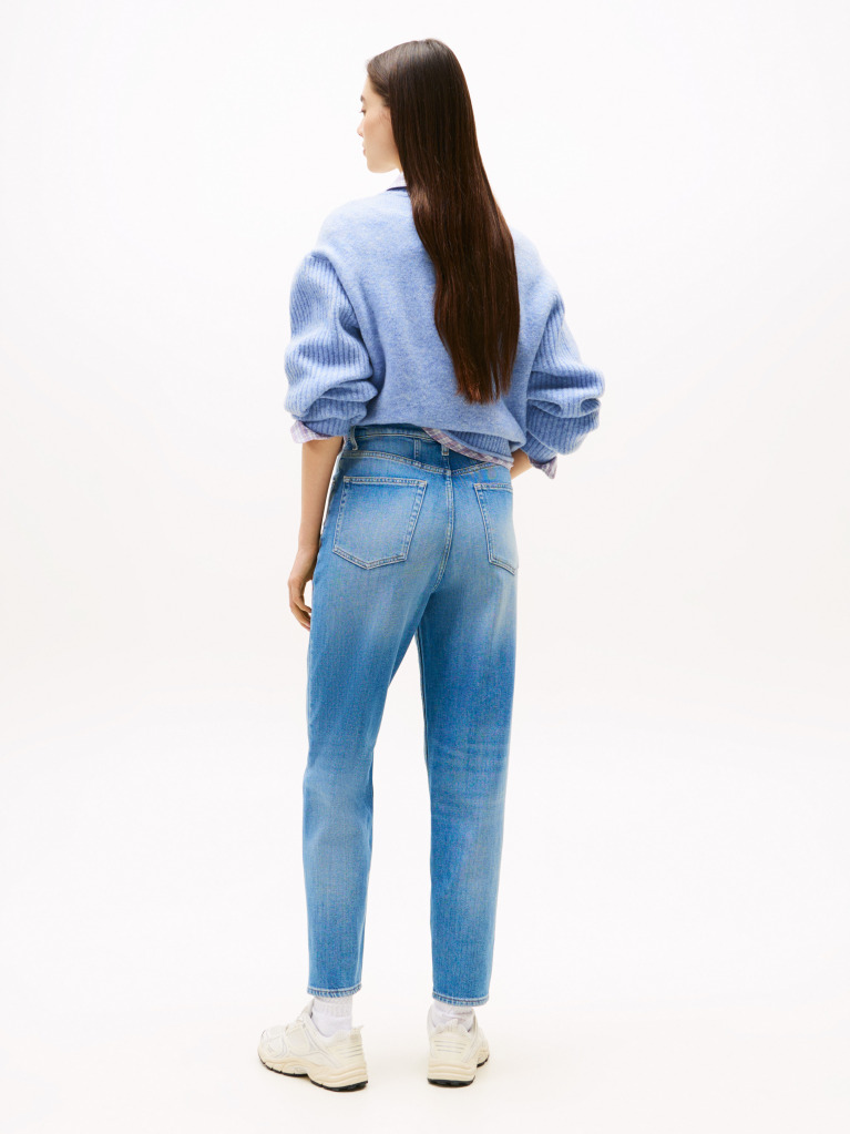 Denim Blugi Mom Tapered  Femei