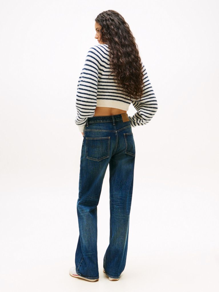 Denim Mia Mid Rise Relaxed Straight Jeans  Women