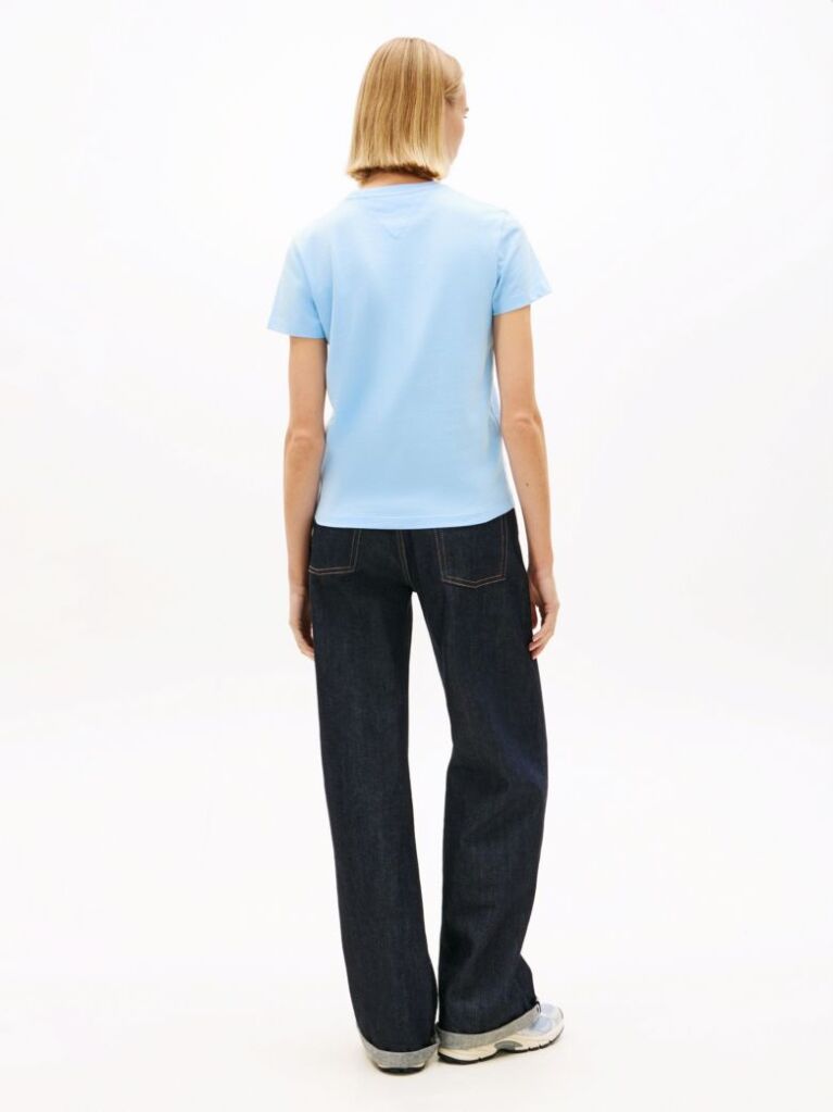 Blue Logo Crew Neck T-Shirt  Women