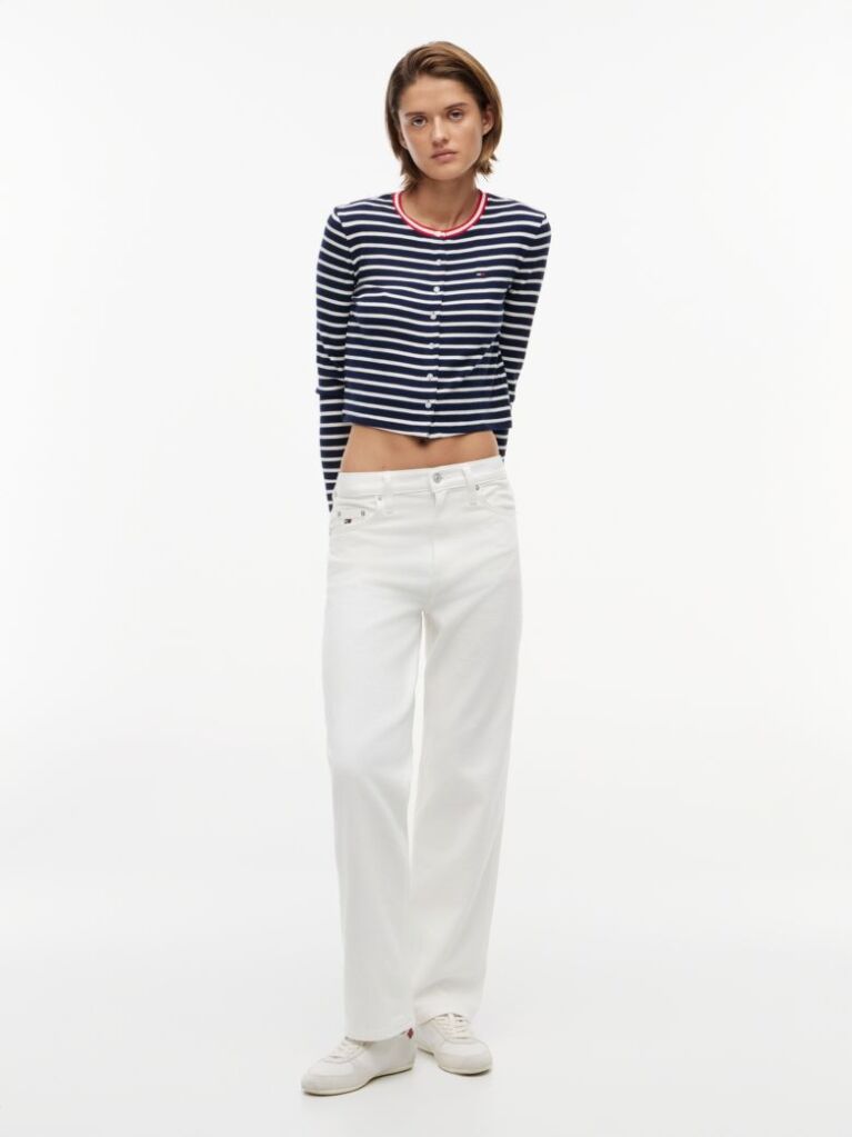 Multi Slim Jersey Cardigan  Women