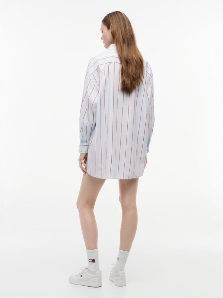 Multi Stripe Shirt Dress  Women
