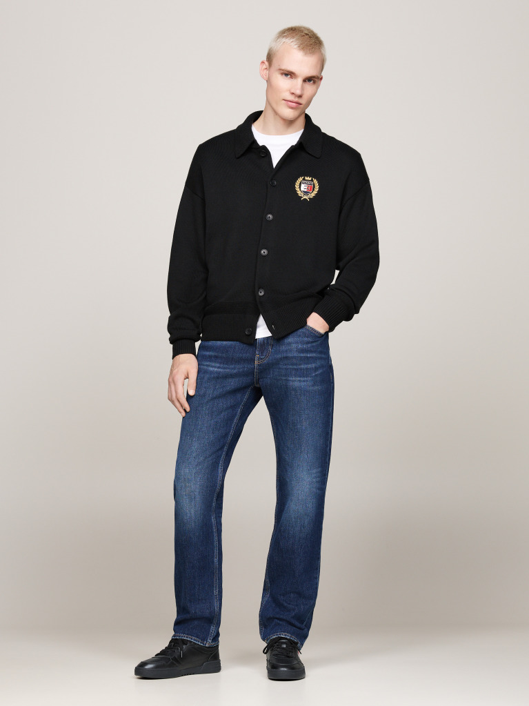 Negru Pantofi Sport Din Piele Colour-Blocked  Barbati