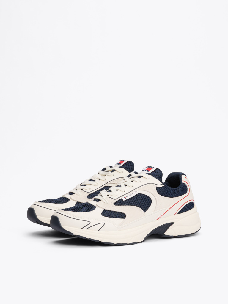 Multi Pantofi Sport In Textura Mixta Colour-Blocked  Barbati