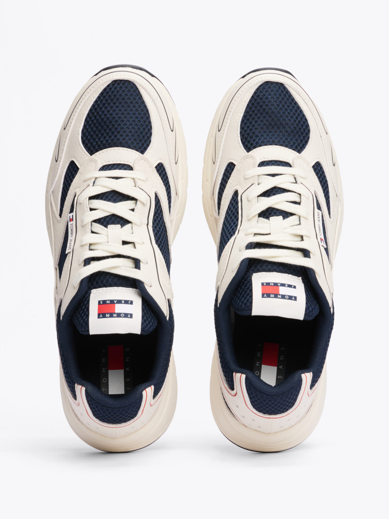 Multi Pantofi Sport In Textura Mixta Colour-Blocked  Barbati