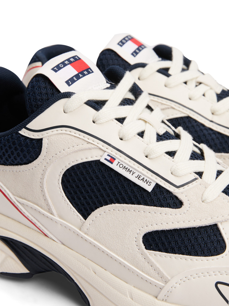 Multi Pantofi Sport In Textura Mixta Colour-Blocked  Barbati