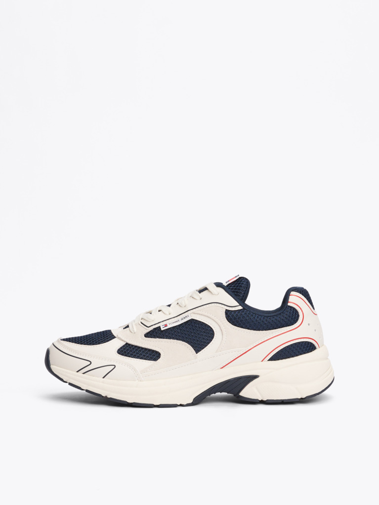 Multi Pantofi Sport In Textura Mixta Colour-Blocked  Barbati