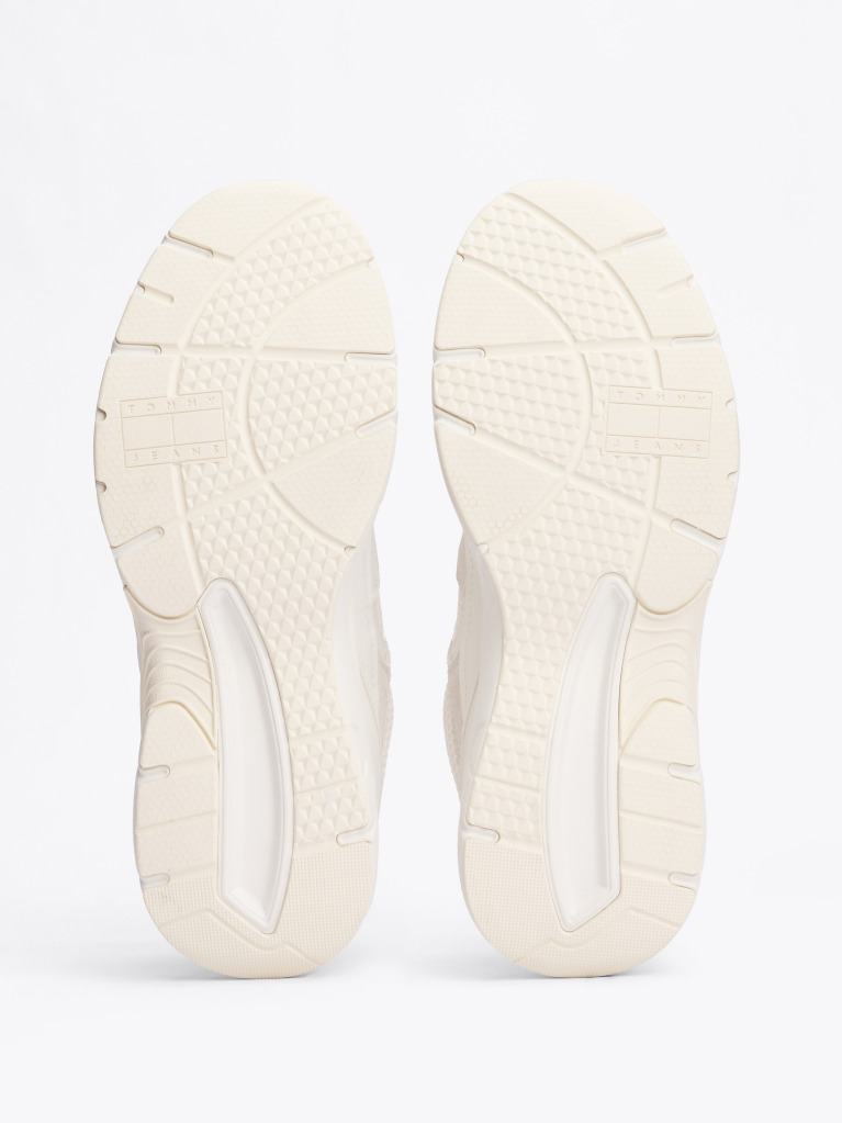 Bej Pantofi Sport In Textura Mixta Colour-Blocked  Barbati
