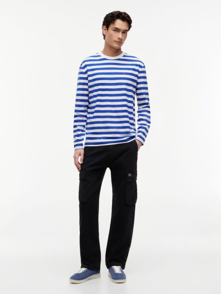 Blue The Greenwich Metallic Logo Suede Trainers  Men